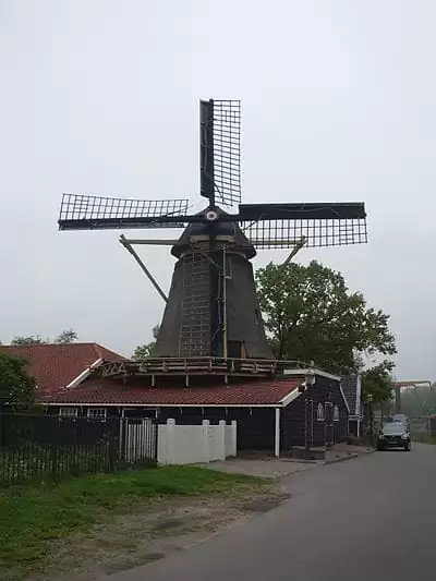 Windmill Krijtmolen De Admiraal in SWEETS hotel neigbourhood guide Amsterdam
