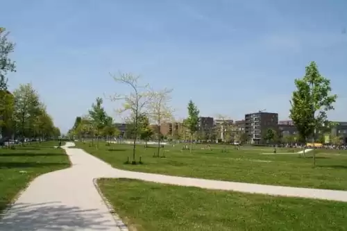 Photo of SWEETS hotel Amsterdam IJburg Theo van Goghpark near bridge house Sluis Haveneiland