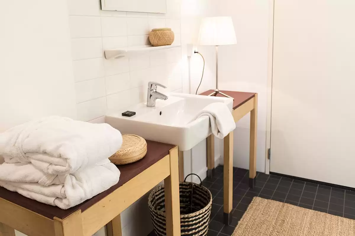 Photo of SWEETS hotel Amsterdam bridge house 211 Sluis Haveneiland IJburg bathroom