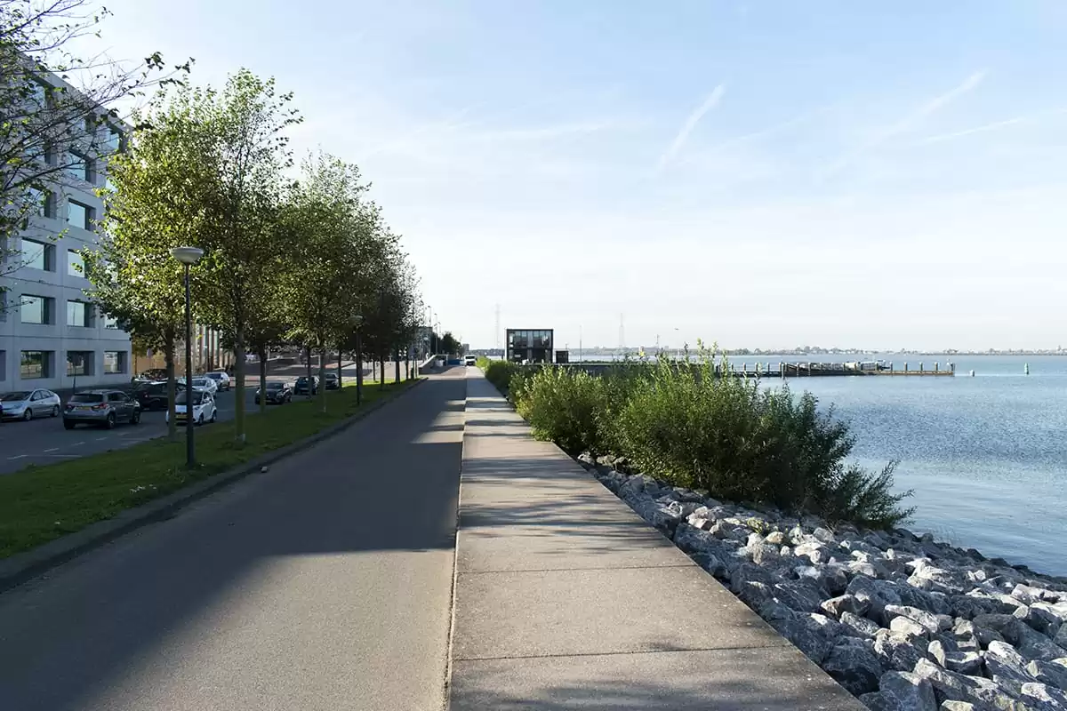 Photo of SWEETS hotel Amsterdam bridge house 211 Sluis Haveneiland IJburg exterior surroundings