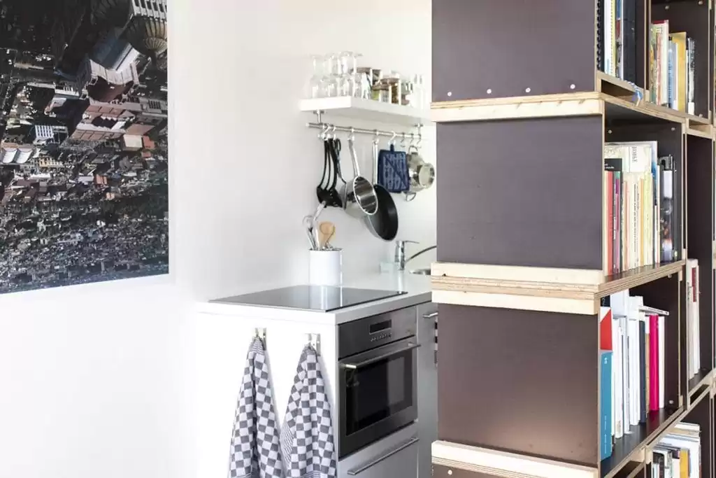 Photo of SWEETS hotel Amsterdam bridge house 211 Sluis Haveneiland IJburg kitchen