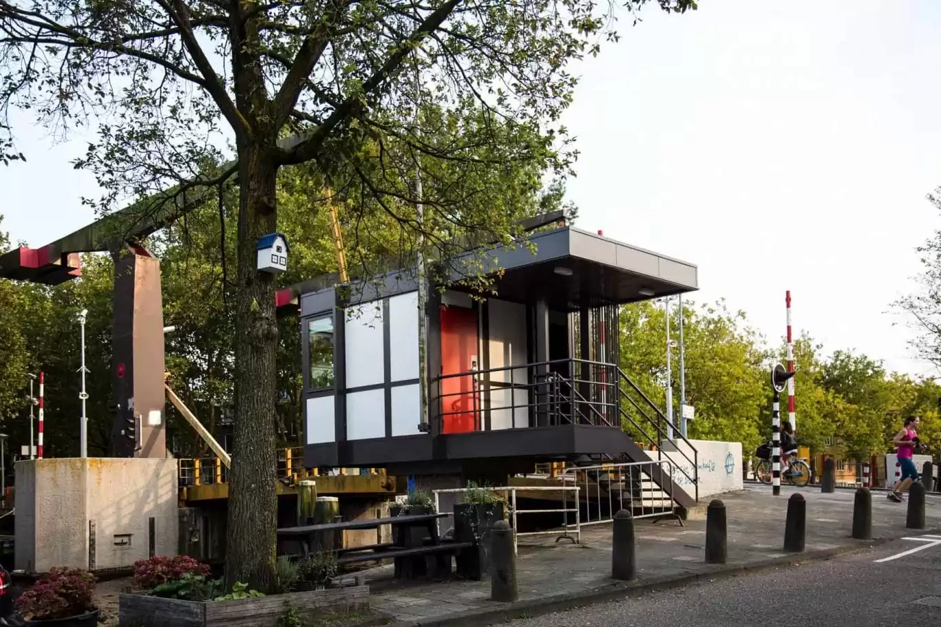 Theophile de Bock bridge house on Amsterdam canals